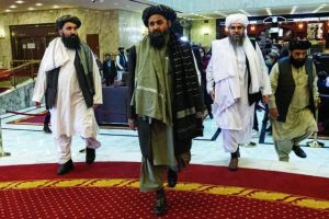 FILE PHOTO: Taliban's negotiator Mullah Abdul Ghani Baradar attends the Afghan peace conference in Moscow - TA NEA - TA NEA
