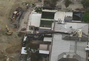A crane has fallen on a hospital in Melbourne - TA NEA - TA NEA