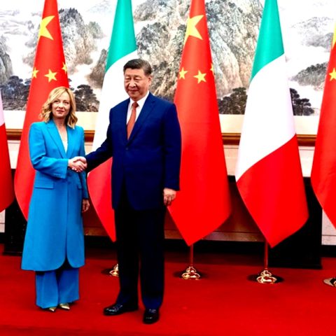 Italy and China signed a three-year action plan