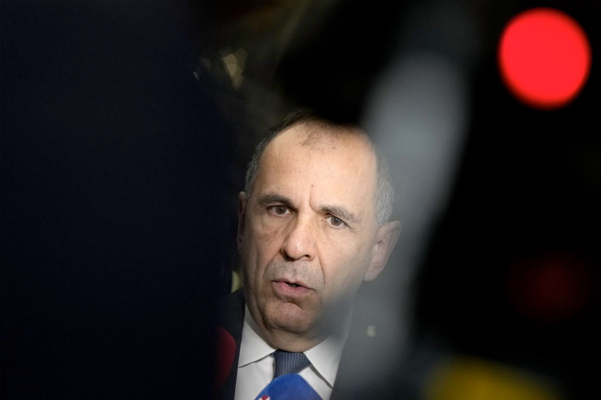 Greece's foreign Minister Gerapetritis