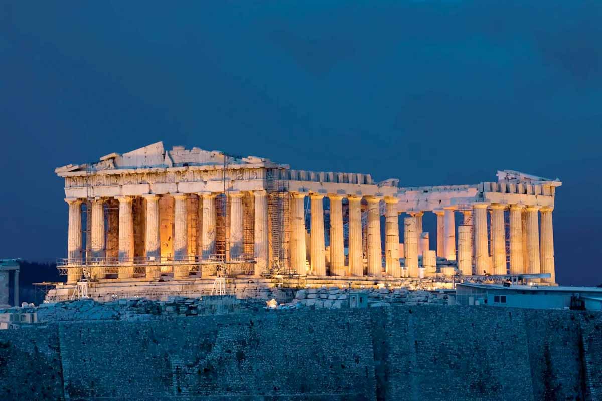 The Parthenon a 2,500 years of enduring genius.