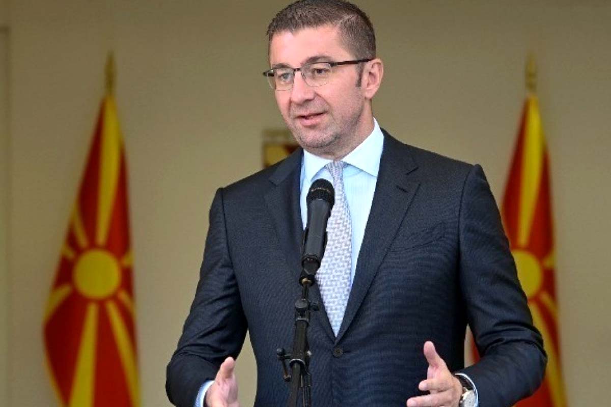 Greece Sees Mickoski's Statement on Macedonian Question as Provocation