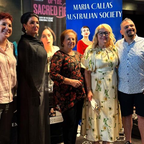 The official launch of the Maria Callas Australian Society