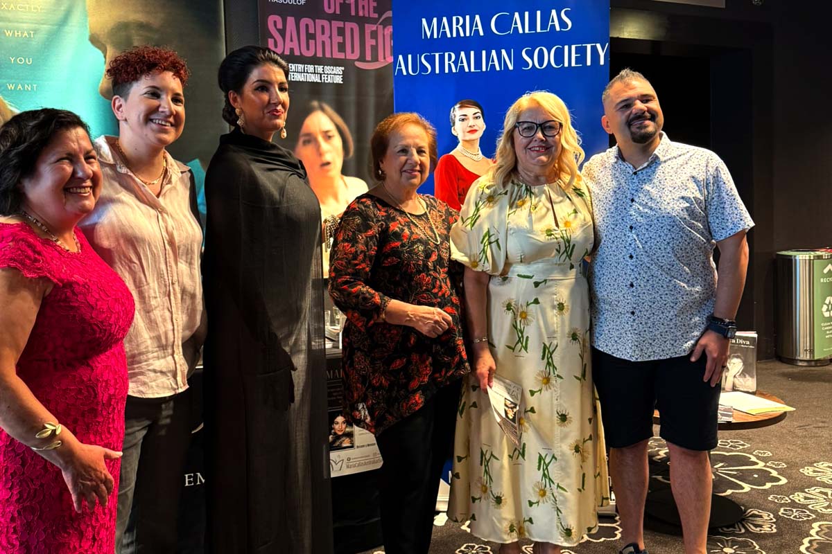 The official launch of the Maria Callas Australian Society