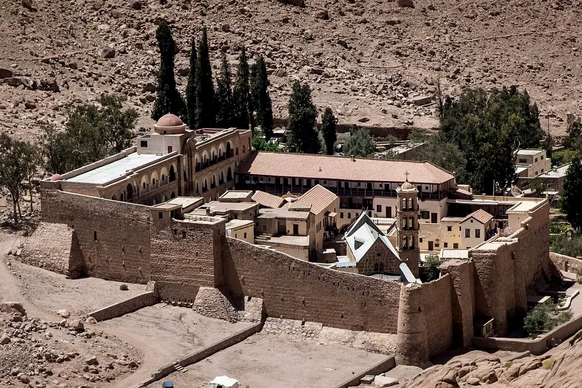 Sinai Monastery on the Altar of cheap energy