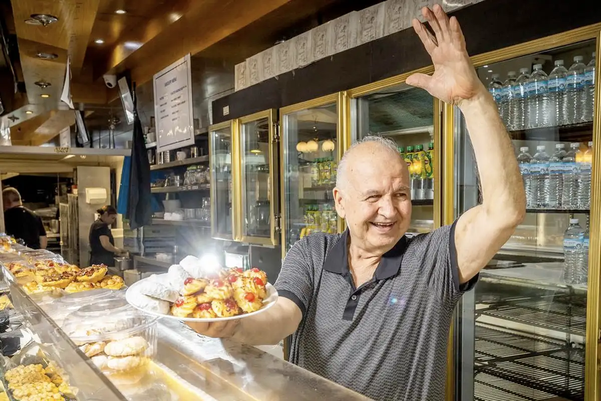 International Cakes owner Bill Batzogiannis