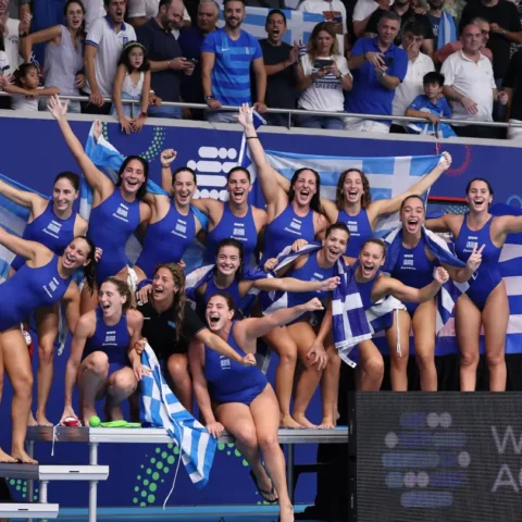 Eleftheria Plevritou Greece’s women’s water polo