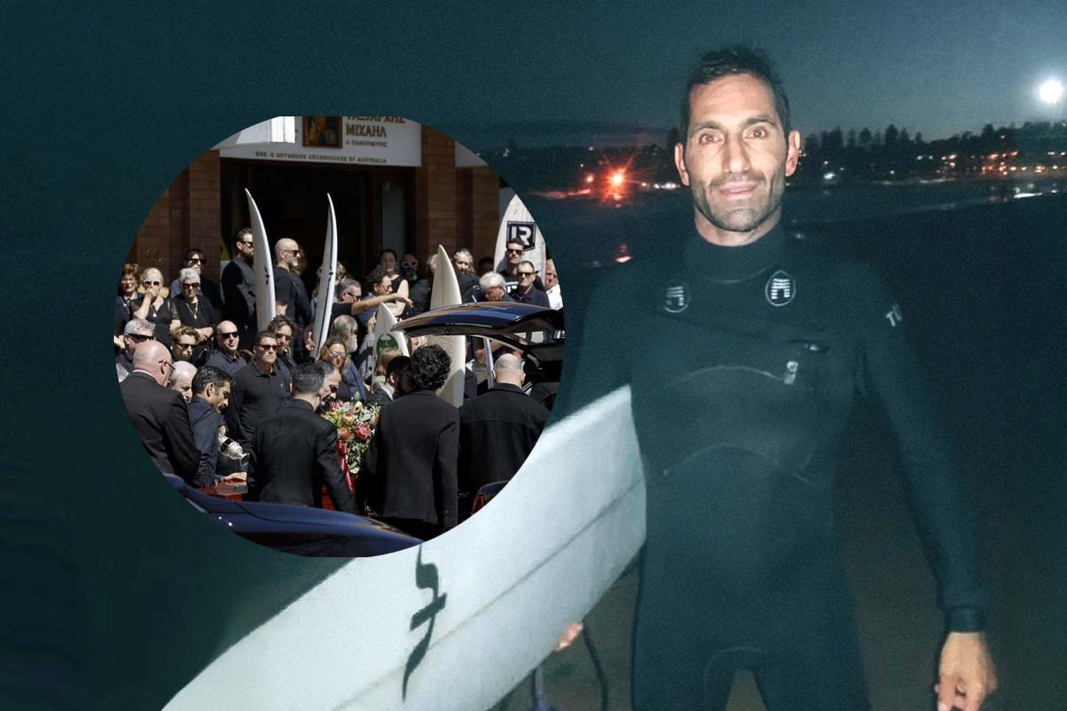Farewell to Sydney surfer Mercury Psillakis