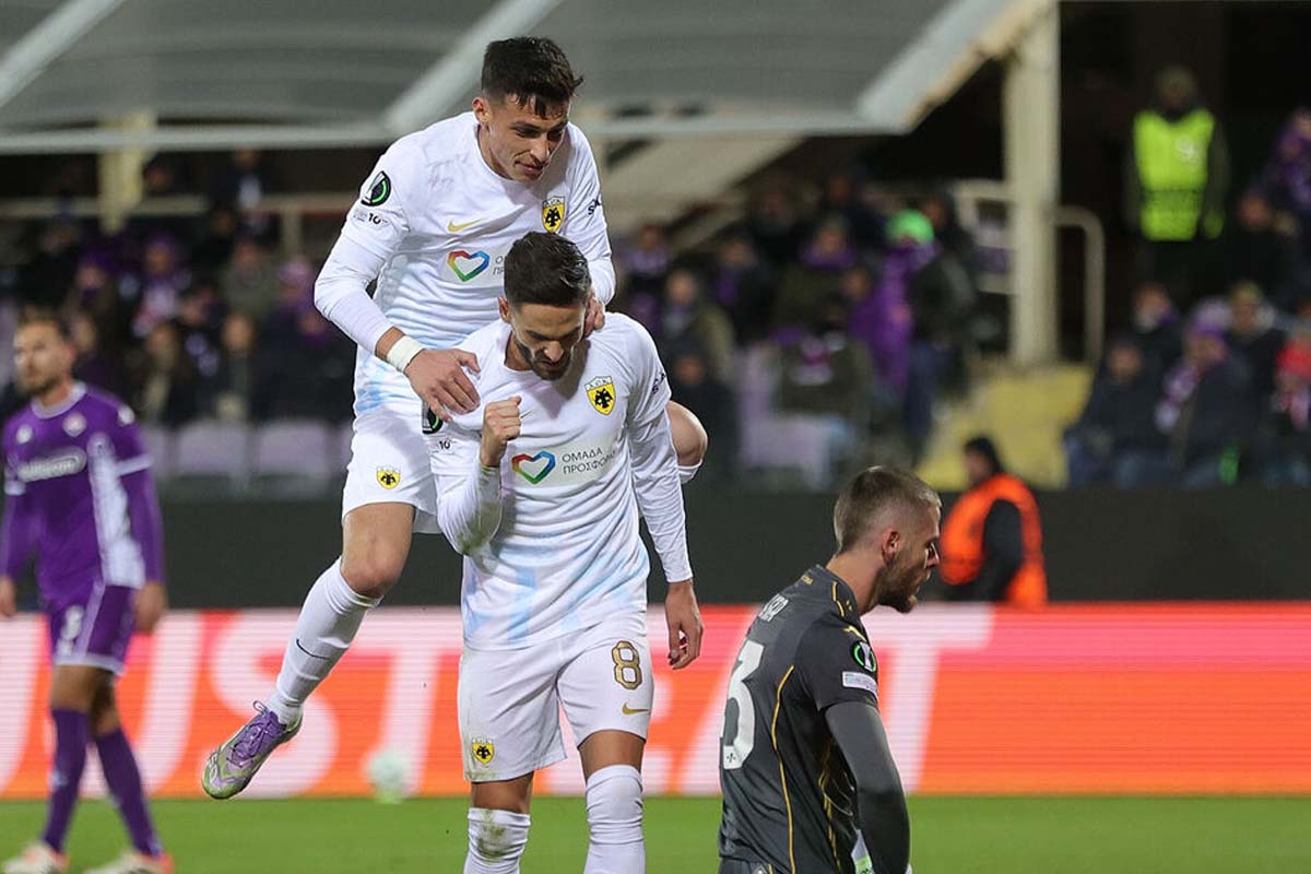 AEK stuns Fiorentina boosting Conference League hopes