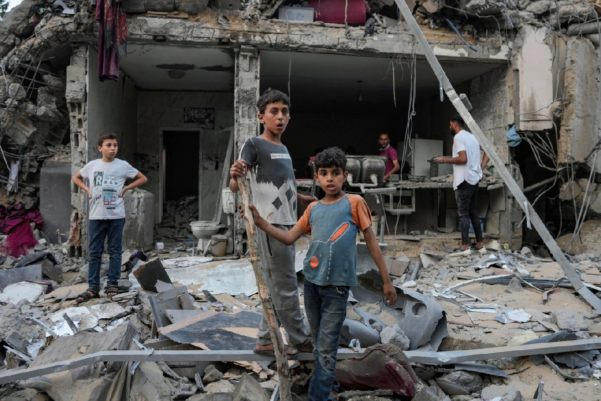 Gaza children - TA NEA