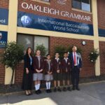 5 NAPLAN top performers with Principal Mark Robertson and Head of Junior School Curriculum Sarah Caffrey
