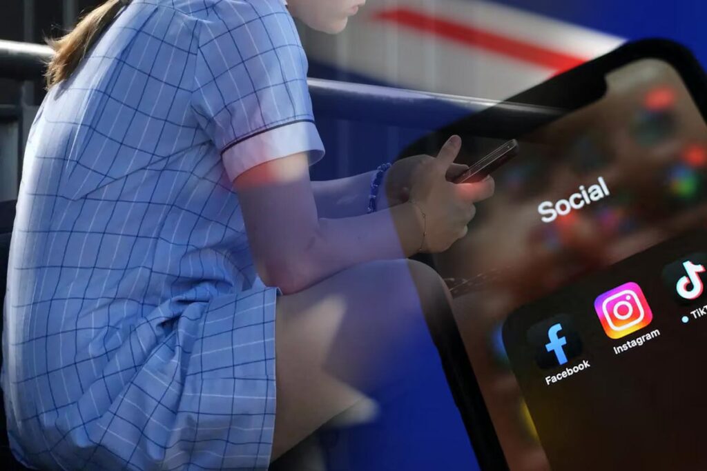 Teen social media ban Campaign linked to gambling Ad Firm