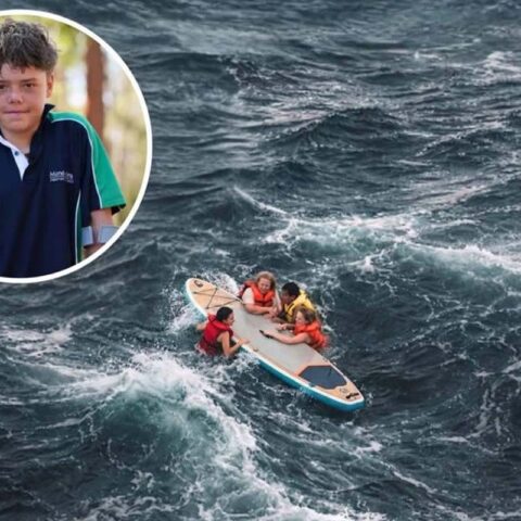 Boy swims for hours to save family after being swept out to sea copy