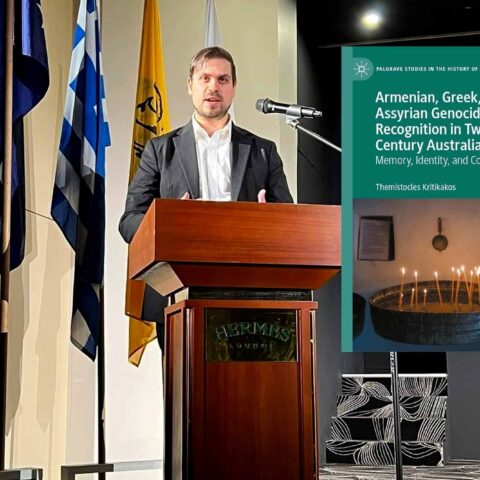 Landmark genocide study by Dr Kritikakos to be presented in Melbourne