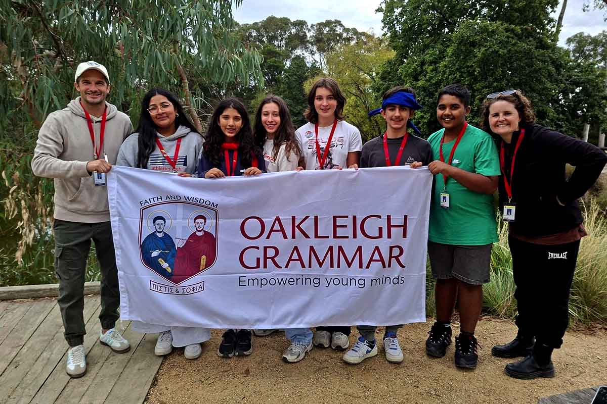 Oakleigh Grammar students connect lead and learn at Global Round Square Conference